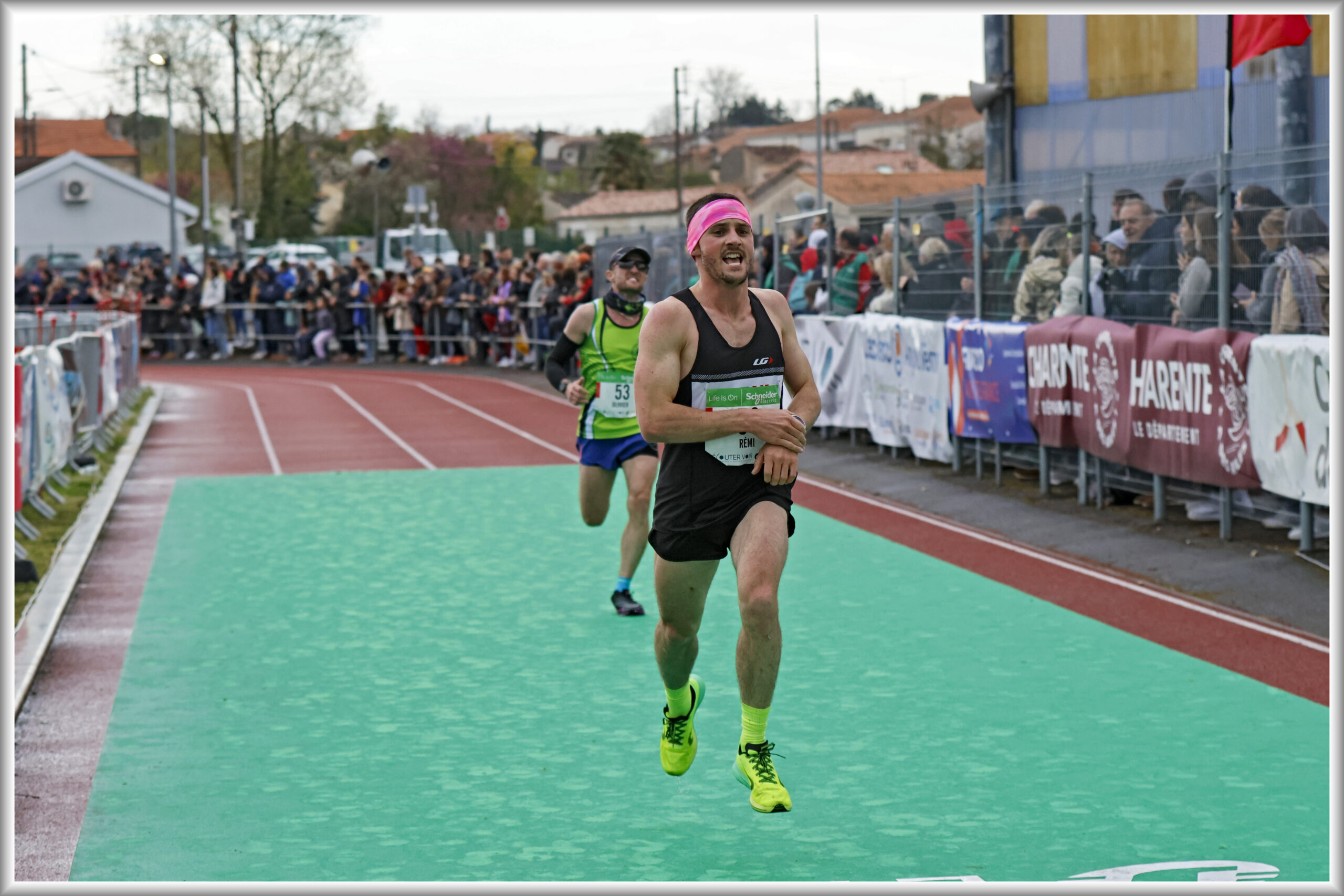 Arrivée 10k Angoulême 2023